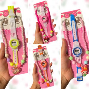 Kid's Jewellery & Watch Combo | Kanjak Gift Set of 2 Pcs