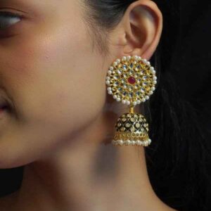 Kundan Jhumka Earring