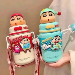 3D head shinchan steel sipper