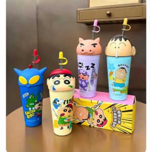Shin-chan cute characters sipper