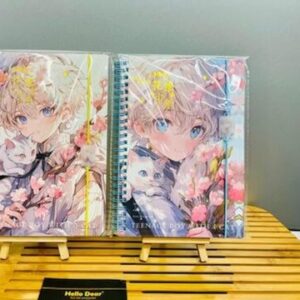 cute spiral diary