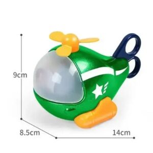 Helicopter Shaped 6in1 Stationery Set