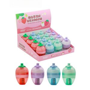 Stroberry Shaped 2in1 Sharpner and Eraser