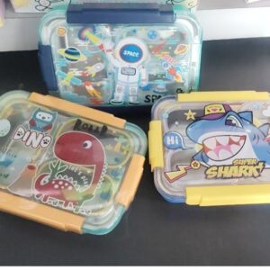 3 Compartment Stainless steel lunch box