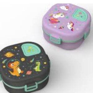 Bento style Cartoon print Lunch box