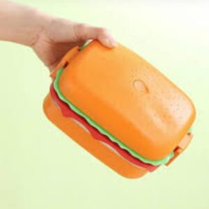Stainless steel burger lunch box