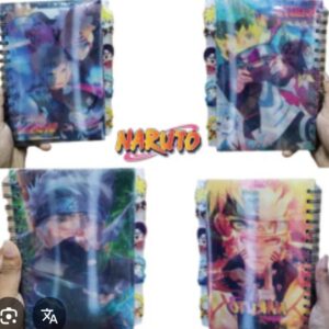 3D Naruto spiral diary