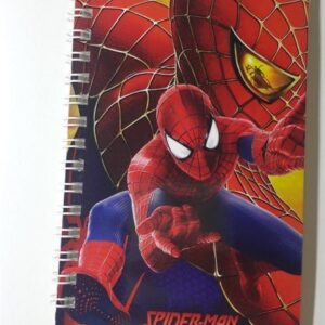 3D Cover spider man spiral diary