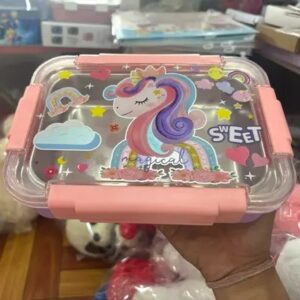 Unucorn print Stainless steel lunchbox