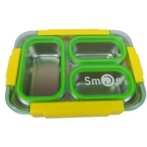 Smile stainless steel lunch box